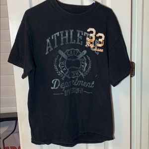 Champion Baseball T fits like Medium